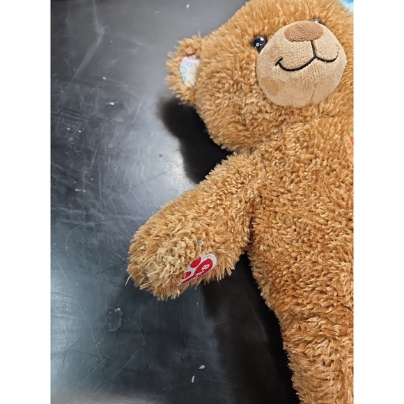 Build A Bear Hearts n Hugs Doodle Paws Brown Teddy Plush Red Heart BAB 2022 *EUC - Picture 3 of 16